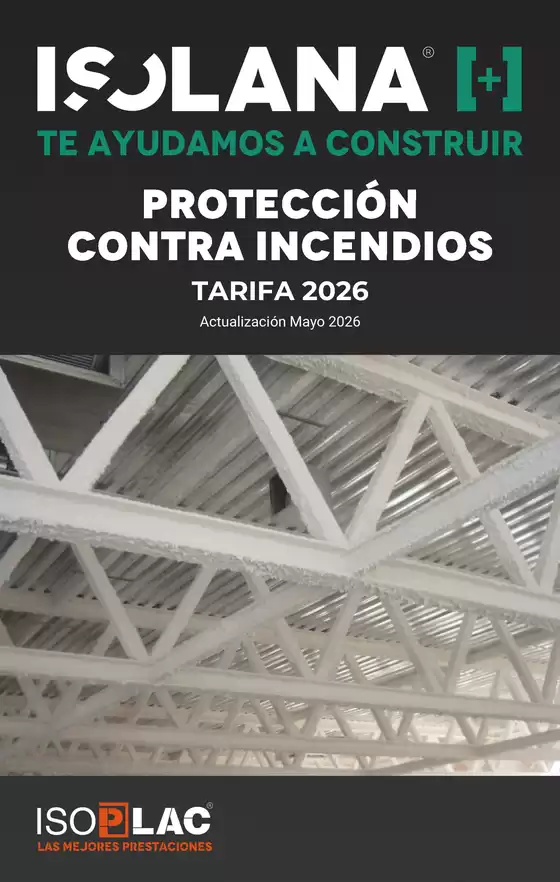 Catálogo Isolana | Protección Contra Incendios | 2026-05-29T00:00:00.000Z - 2026-12-31T00:00:00.000Z