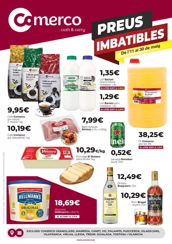 Catálogo Comerco Cash & Carry | Preus Imbatibles | 2026-05-29T00:00:00.000Z - 2026-05-30T00:00:00.000Z