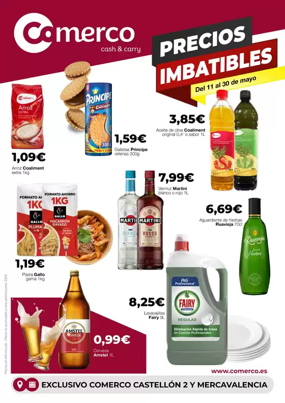 Catálogo Comerco Cash & Carry | Precios Imbatibles | 2026-05-29T00:00:00.000Z - 2026-05-30T00:00:00.000Z