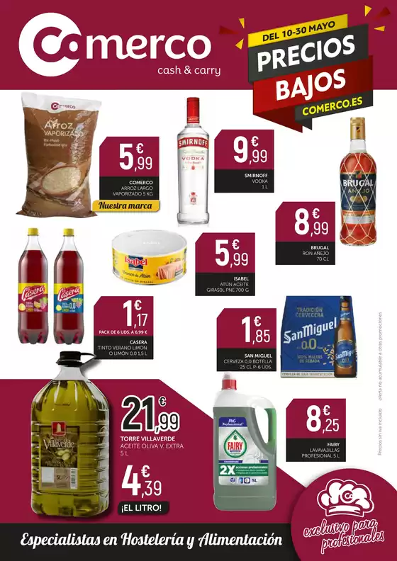 Catálogo Comerco Cash & Carry | Precios Bajos | 2026-05-29T00:00:00.000Z - 2026-05-30T00:00:00.000Z