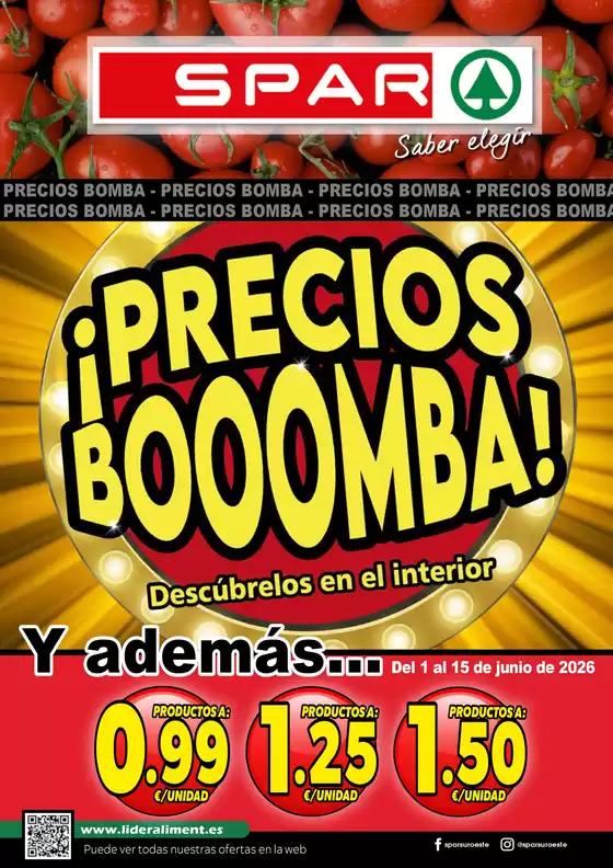 Catálogo SPAR | SPAR ofertas 1ª quincena junio | 2026-06-01T00:00:00.000Z - 2026-06-15T00:00:00.000Z