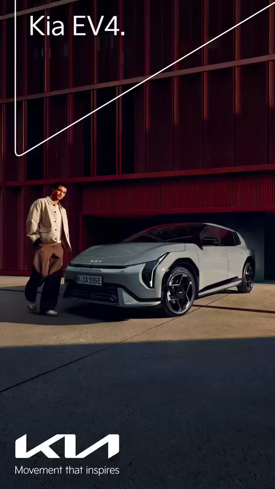 Catálogo Kia en Archena | EV4 Fastback | 2026-06-01T00:00:00.000Z - 2026-12-31T00:00:00.000Z