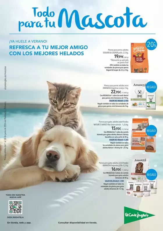 Catálogo El Corte Inglés | Todo para tu mascota | 2026-06-01T00:00:00.000Z - 2026-06-30T00:00:00.000Z