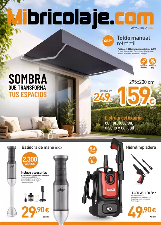 Catálogo Mi Bricolaje | Mayo-Julio 2026 | 2026-06-01T00:00:00.000Z - 2026-07-31T00:00:00.000Z