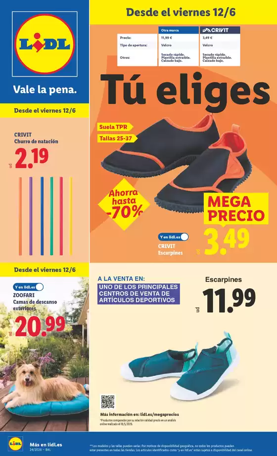 Catálogo Lidl | ¡Bazar Lidl!- Ofertas válidas del 08/06 al 14/06 | 2026-06-08T00:00:00.000Z - 2026-06-14T00:00:00.000Z