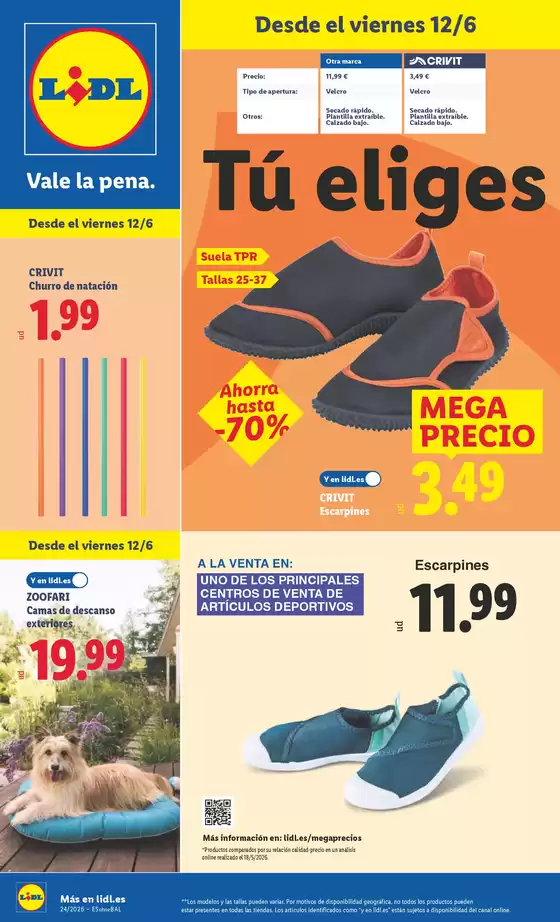 Catálogo Lidl en Loranca de Tajuña | ¡Bazar Lidl!- Ofertas válidas del 08/06 al 14/06 | 2026-06-08T00:00:00.000Z - 2026-06-14T00:00:00.000Z