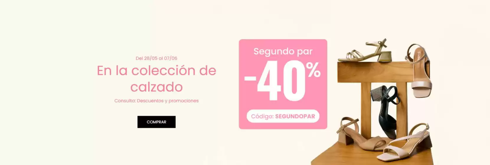 Catálogo Fosco | Segundo par -40% | 2026-06-01T00:00:00.000Z - 2026-06-07T00:00:00.000Z