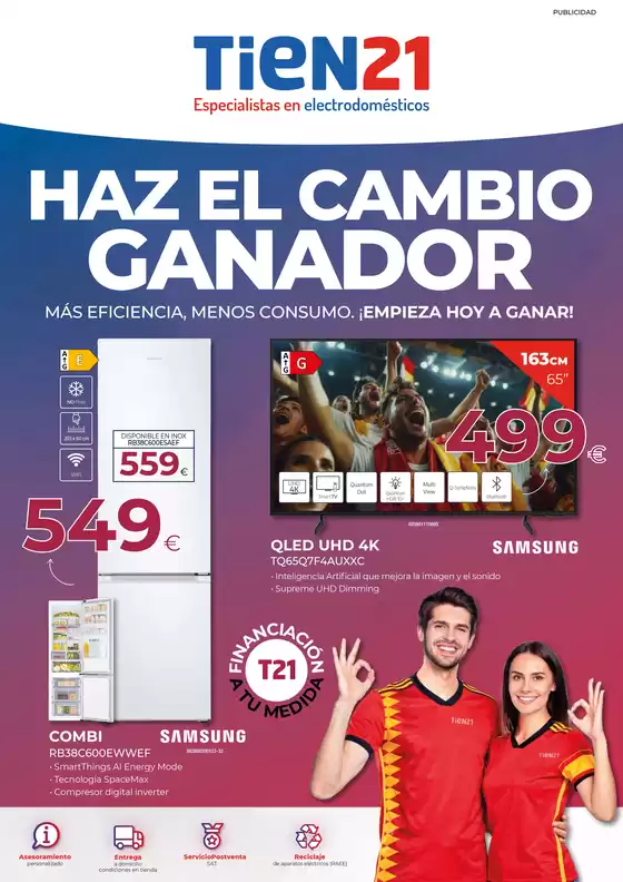 Catálogo Tien 21 | Folleto Junio - Haz el cambio ganador | 2026-06-02T00:00:00.000Z - 2026-06-30T00:00:00.000Z