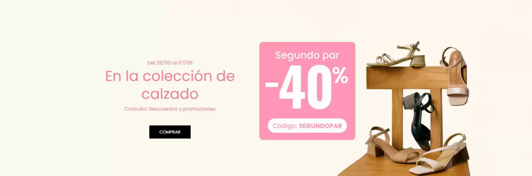 Catálogo Merkal | Segundo par -40% | 2026-06-02T00:00:00.000Z - 2026-06-07T00:00:00.000Z