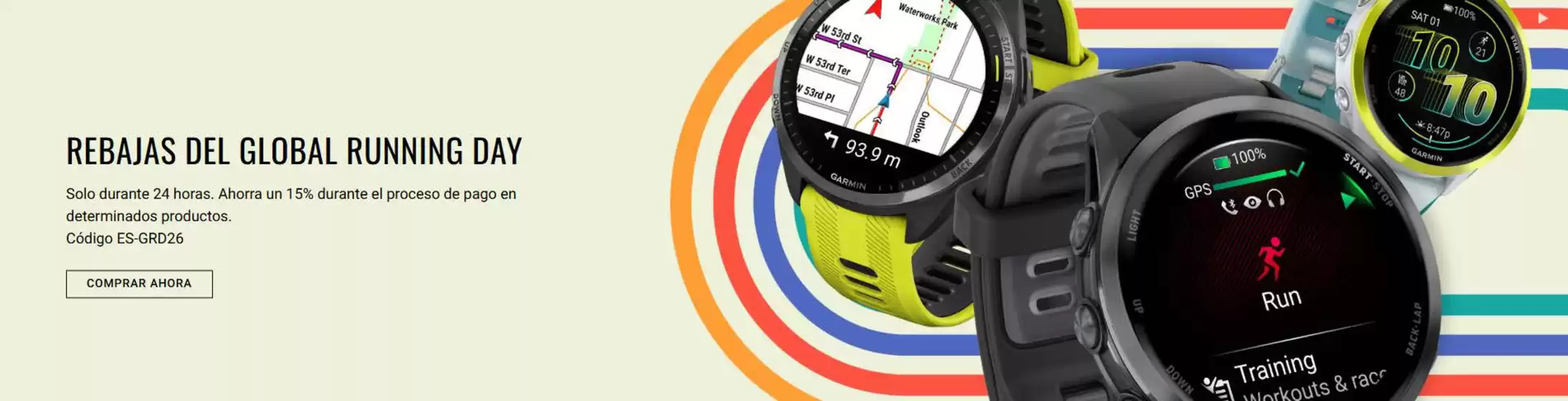 Catálogo Garmin | Rebajas Del Global Running Day | 2026-06-03T00:00:00.000Z - 2026-06-03T00:00:00.000Z