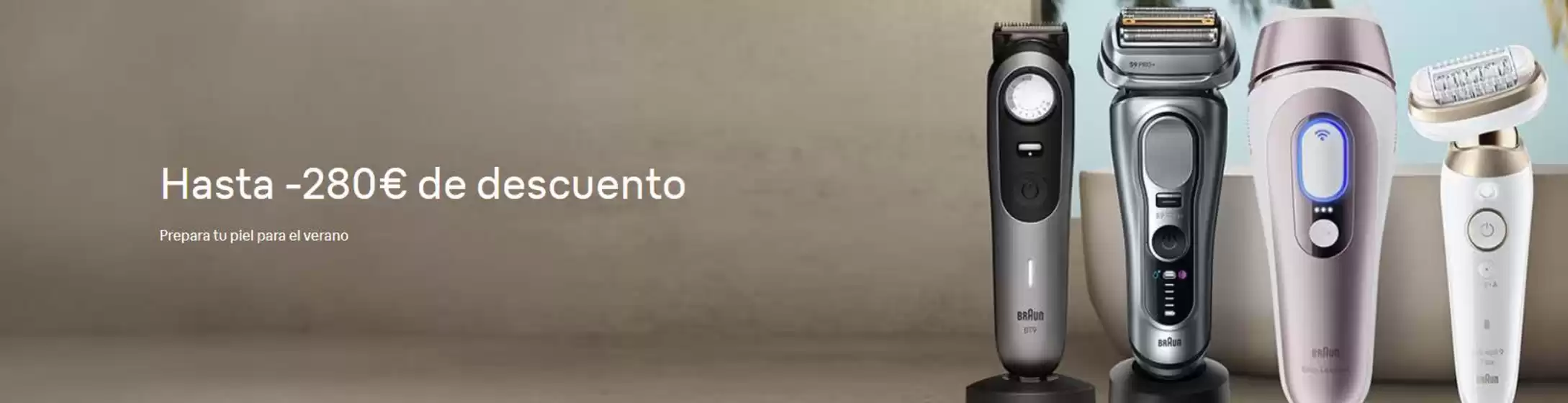 Catálogo Braun | Hasta -280€ de descuento | 2026-06-03T00:00:00.000Z - 2026-06-16T00:00:00.000Z