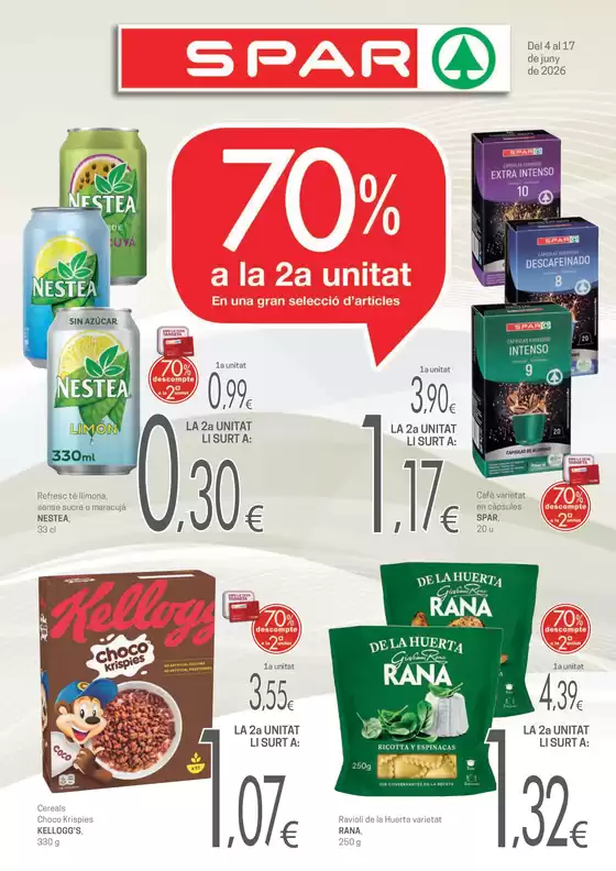 Catálogo Valvi Supermercats | 70% a la 2a unitat  | 2026-06-04T00:00:00.000Z - 2026-06-17T00:00:00.000Z