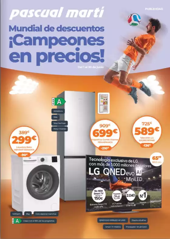 Catálogo Pascual Martí en Pedro Ruiz | ¡Campeones en precios! | 2026-06-04T00:00:00.000Z - 2026-06-30T00:00:00.000Z