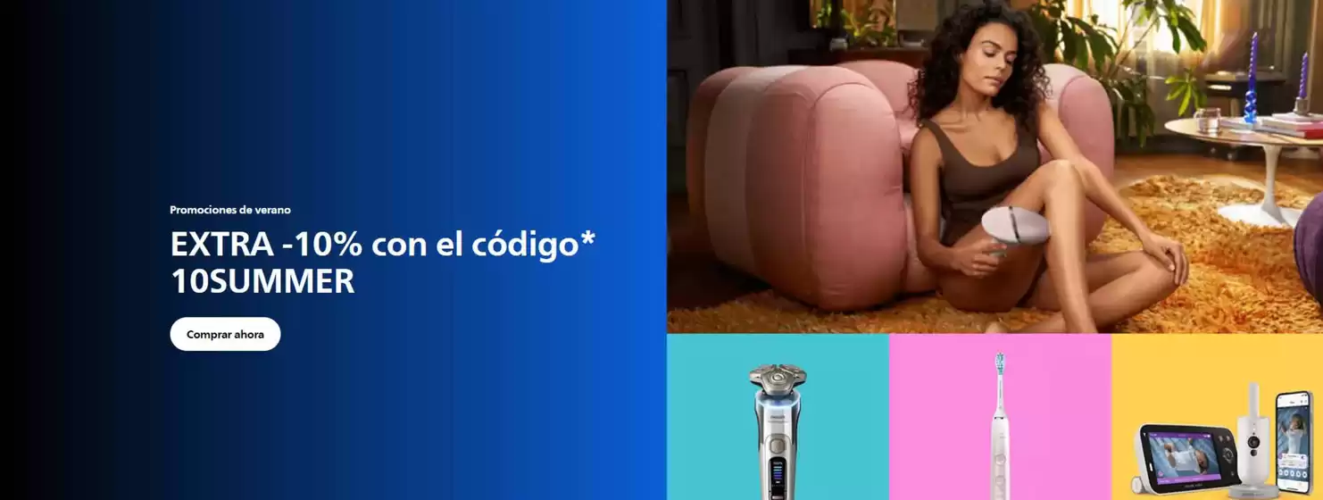 Catálogo Philips | Promociones De Verano | 2026-06-04T00:00:00.000Z - 2026-06-17T00:00:00.000Z