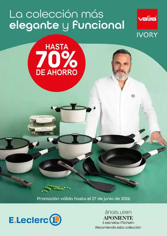 Catálogo E.Leclerc | Promoción válida hasta el 27 de junio de 2026 | 2026-03-28T00:00:00.000Z - 2026-06-27T00:00:00.000Z