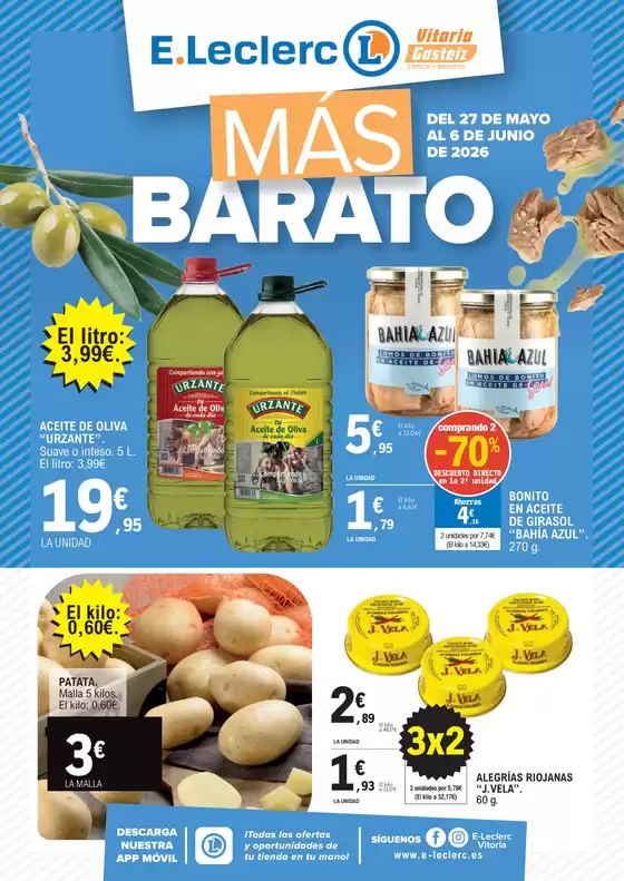 Catálogo E.Leclerc | Más Barto | 2026-05-27T00:00:00.000Z - 2026-06-06T00:00:00.000Z