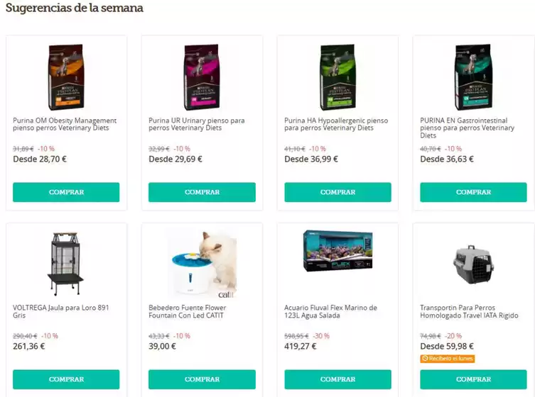 Catálogo Don Mascota | Sugerencias de la semana | 2026-06-05T00:00:00.000Z - 2026-06-11T00:00:00.000Z