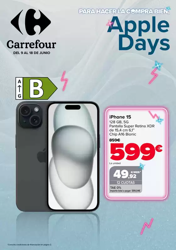 Catálogo Carrefour en Rueiro de San Pedro | TECNOLOGIA | 2026-06-09T00:00:00.000Z - 2026-06-18T00:00:00.000Z