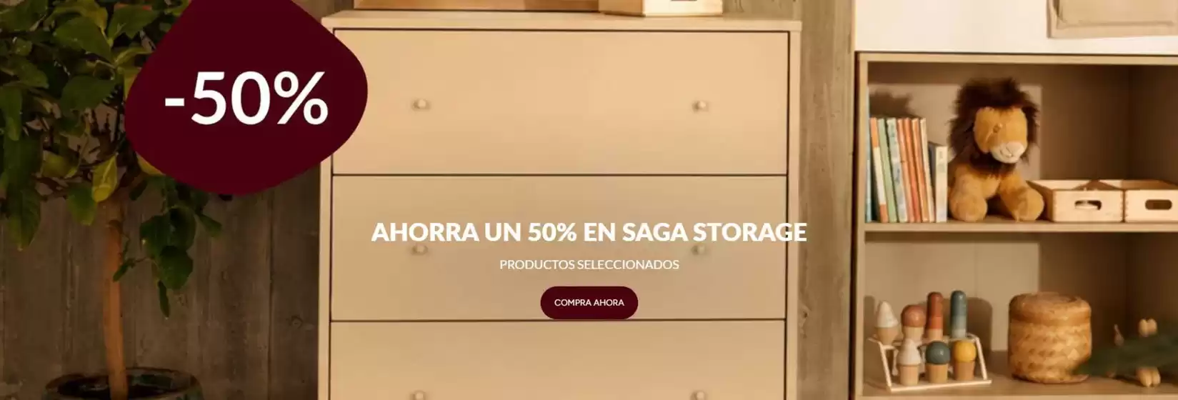 Catálogo FLEXA | Ahorra Un 50% En Saga Storage | 2026-06-05T00:00:00.000Z - 2026-06-18T00:00:00.000Z