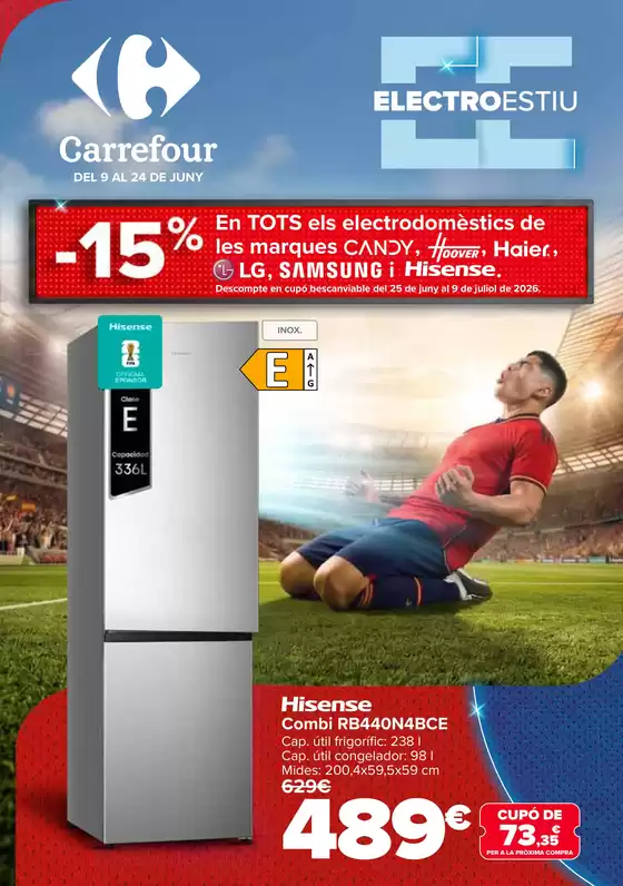 Catálogo Carrefour en Tarragona | ELECTROVERANO I | 2026-06-09T00:00:00.000Z - 2026-06-24T00:00:00.000Z