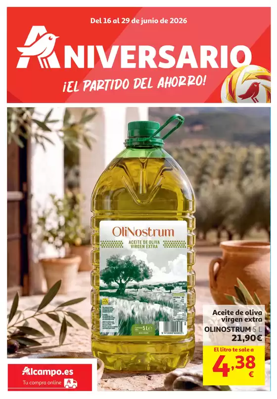 Catálogo Alcampo | Alcampo Supermercado - Sales ganando | 2026-06-16T00:00:00.000Z - 2026-06-29T00:00:00.000Z