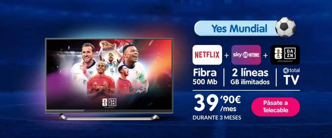 Catálogo Telecable | Promoción | 2026-06-05T00:00:00.000Z - 2026-06-18T00:00:00.000Z