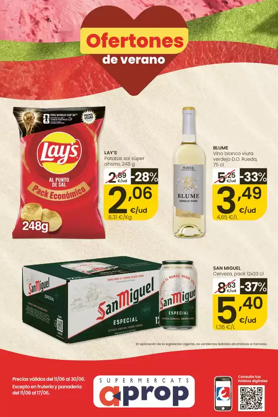 Catálogo Eroski | Ofertones locales de verano | 2026-06-11T00:00:00.000Z - 2026-06-30T00:00:00.000Z