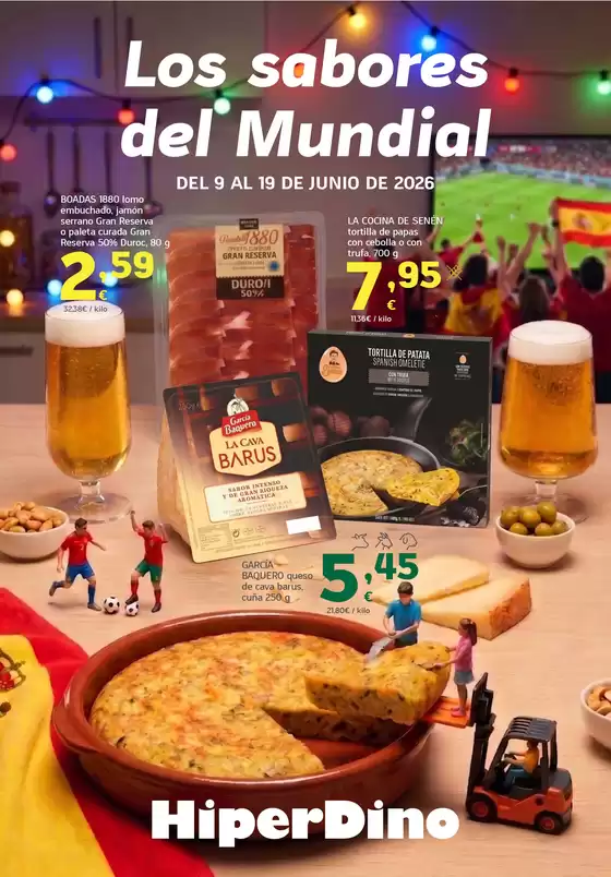Catálogo HiperDino en Rueiro de San Pedro | Ofertas especial Mundial desde el 9 de junio | 2026-06-09T00:00:00.000Z - 2026-06-19T00:00:00.000Z