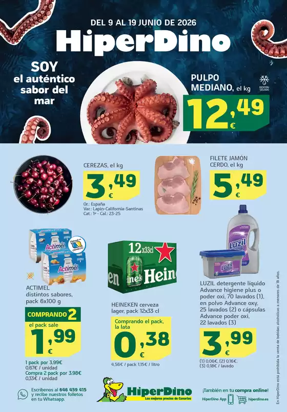 Catálogo HiperDino en Rueiro de San Pedro | Ofertas desde el 9 de junio | 2026-06-09T00:00:00.000Z - 2026-06-19T00:00:00.000Z
