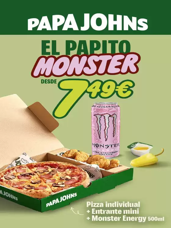 Catálogo  en Aranjuez | El Papito Monster | 2026-06-09T00:00:00.000Z - 2026-06-22T00:00:00.000Z