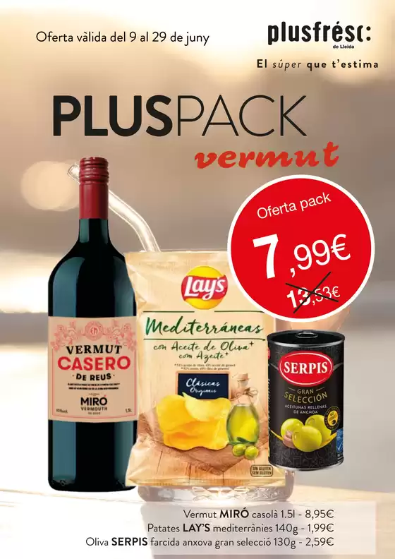 Catálogo Plusfresc | Pluspack Vermut | 2026-06-09T00:00:00.000Z - 2026-06-29T00:00:00.000Z