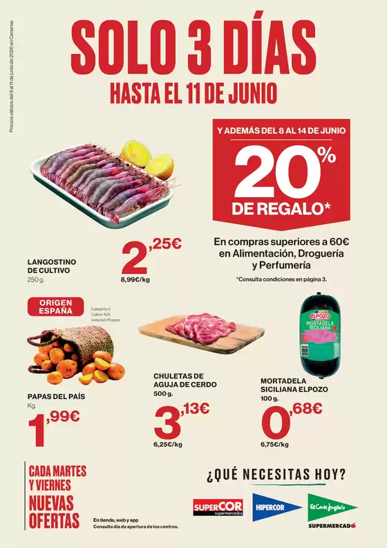 Catálogo El Corte Inglés en Santa Cruz de Tenerife | Solo 3 Días | 2026-06-08T00:00:00.000Z - 2026-06-14T00:00:00.000Z