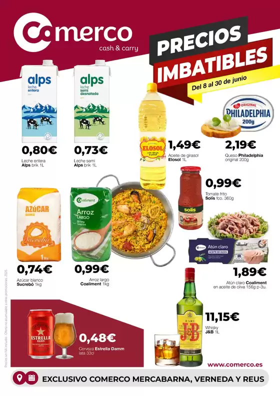 Catálogo Comerco Cash & Carry en Baña | Precios Imbatibles | 2026-06-08T00:00:00.000Z - 2026-06-30T00:00:00.000Z
