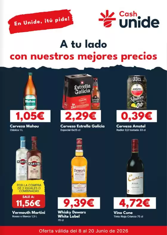 Catálogo Cash Unide | A tu lado con nuestros mejores precios | 2026-06-09T00:00:00.000Z - 2026-06-20T00:00:00.000Z