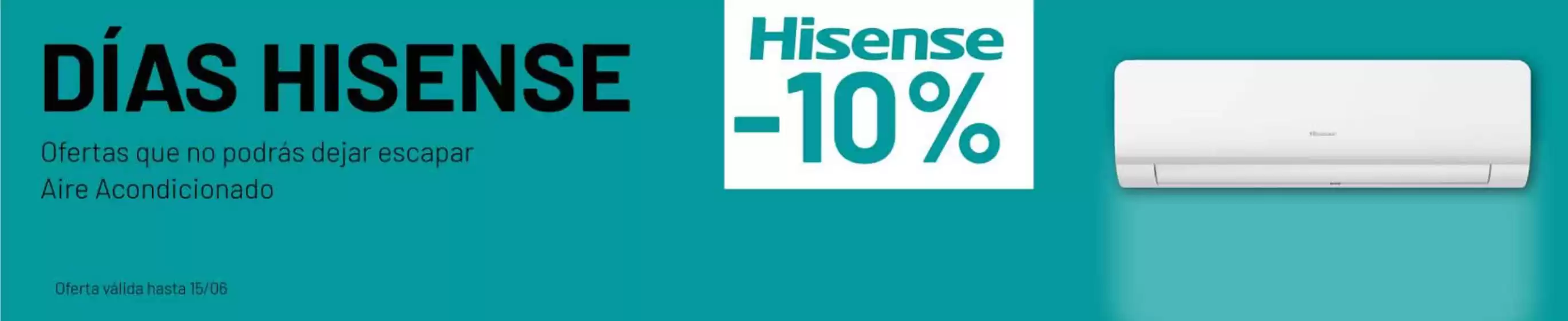 Catálogo MegaHogar | Días Hisense | 2026-06-09T00:00:00.000Z - 2026-06-15T00:00:00.000Z