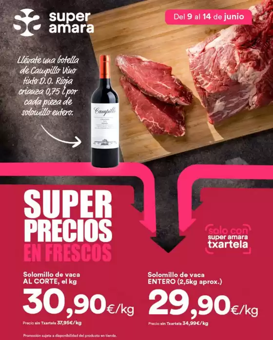 Catálogo SUPER AMARA en Totana | ¡Super Precios En Frescos! | 2026-06-10T00:00:00.000Z - 2026-06-14T00:00:00.000Z