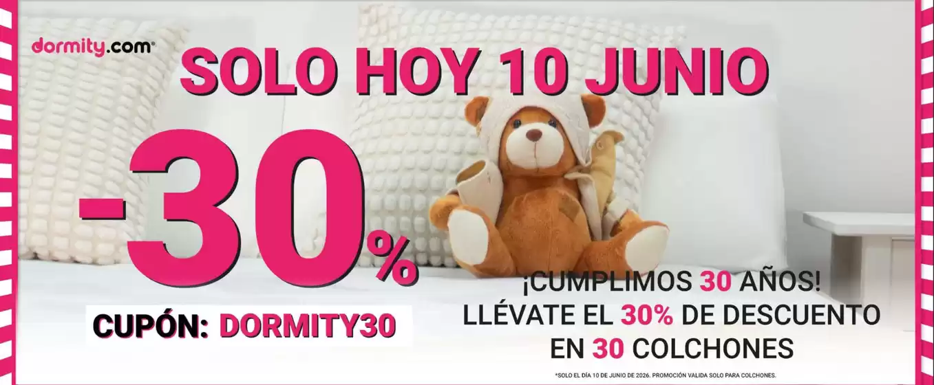 Catálogo Dormity en Mairena del Aljarafe | Solo Hoy | 2026-06-10T00:00:00.000Z - 2026-06-10T00:00:00.000Z