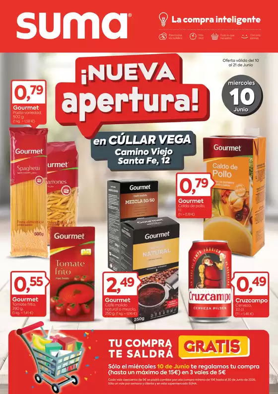 Catálogo Suma Supermercados | Nueva apertura | 2026-06-10T00:00:00.000Z - 2026-06-21T00:00:00.000Z