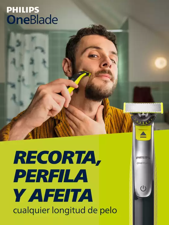 Catálogo Philips en Santa Cruz de Bezana | Recorta, perfila y afeita cualquier longitud de pelo | 2026-06-10T00:00:00.000Z - 2026-07-09T00:00:00.000Z