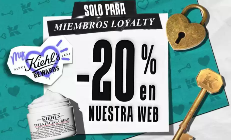 Catálogo Kiehls en Lloret de Mar | -20% En Nuestra Web | 2026-06-10T00:00:00.000Z - 2026-06-23T00:00:00.000Z
