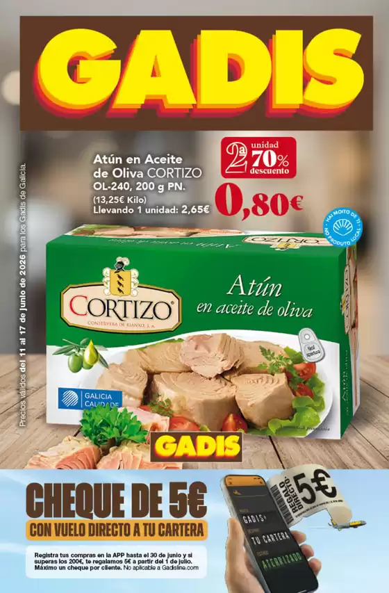 Catálogo Gadis | Precios válidos del 11 al 17 de junio de 2026 | 2026-06-11T00:00:00.000Z - 2026-06-17T00:00:00.000Z
