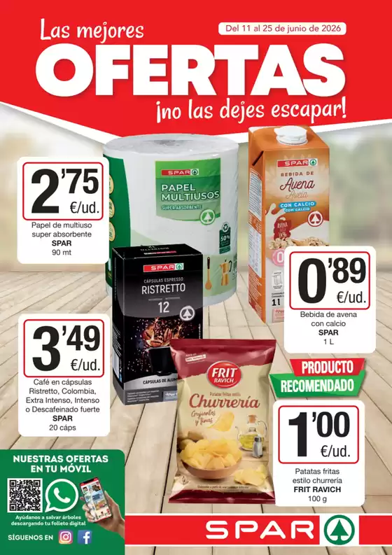 Catálogo SPAR Fragadis | Las Mejores Ofertas | 2026-06-11T00:00:00.000Z - 2026-06-25T00:00:00.000Z
