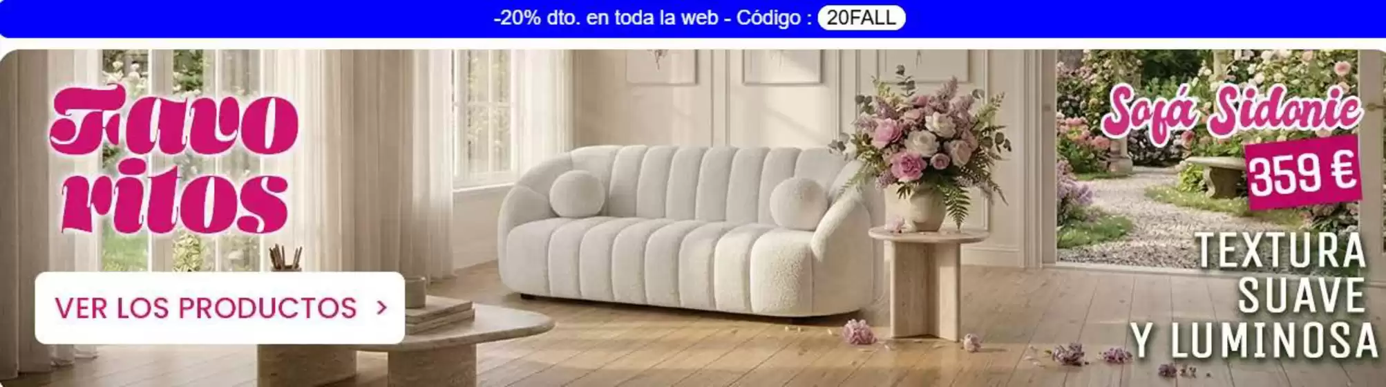 Catálogo Muebles Menzzo | -20% dto | 2026-06-11T00:00:00.000Z - 2026-06-24T00:00:00.000Z