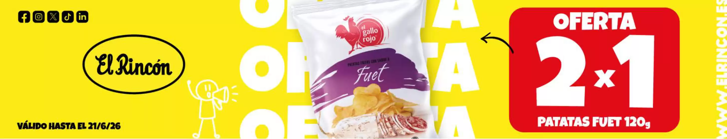 Catálogo Frutos Secos El Rincón | 2x1 | 2026-06-11T00:00:00.000Z - 2026-06-21T00:00:00.000Z