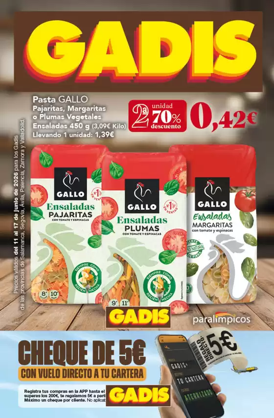 Catálogo Gadis | Precios válidos del 11 al 17 de junlo de 2026 | 2026-06-11T00:00:00.000Z - 2026-06-17T00:00:00.000Z