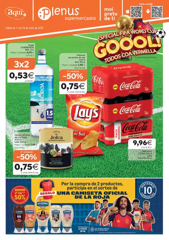 Catálogo Plenus Supermercados en Alhaurín el Grande | Válido do 11 ao 24 de xuño de 2026 | 2026-06-12T00:00:00.000Z - 2026-06-24T00:00:00.000Z