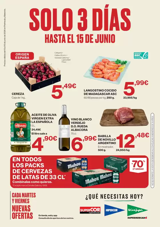 Catálogo El Corte Inglés en Paterna | Solo 3 Días | 2026-06-12T00:00:00.000Z - 2026-06-15T00:00:00.000Z