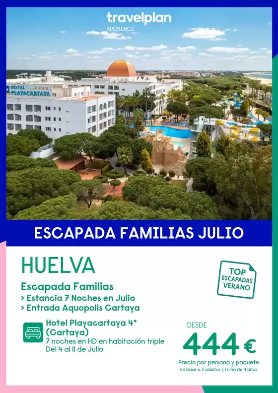 Catálogo Travelplan en Sant Jordi Desvalls | Travelplan Huelva | 2026-06-12T00:00:00.000Z - 2026-07-11T00:00:00.000Z