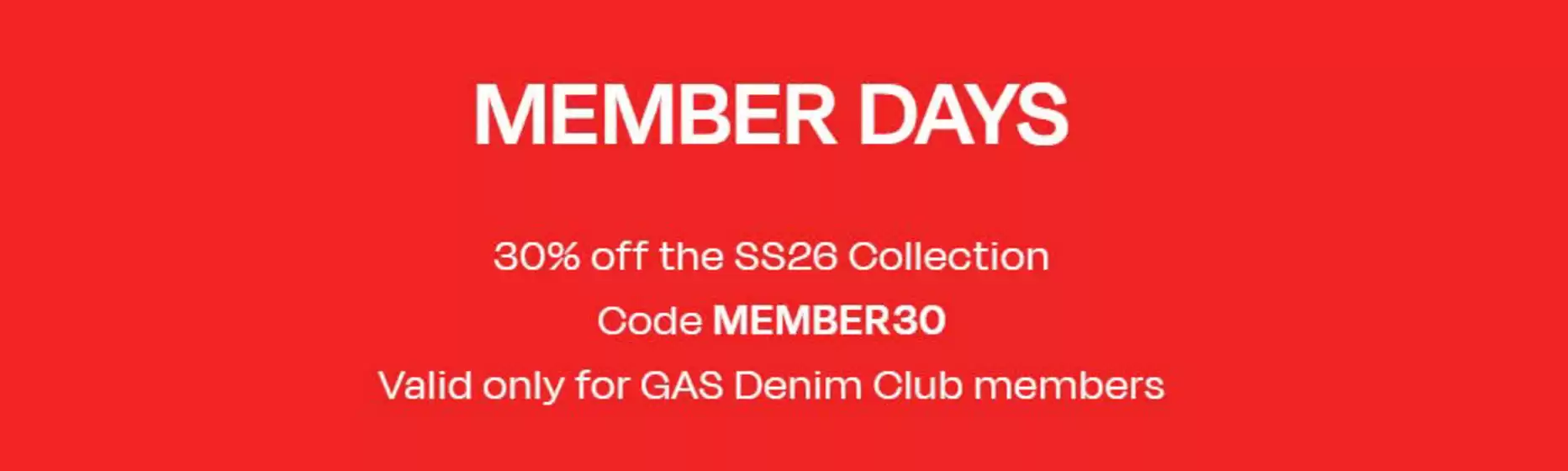 Catálogo Gas Jeans | Member Days | 2026-06-12T00:00:00.000Z - 2026-06-25T00:00:00.000Z