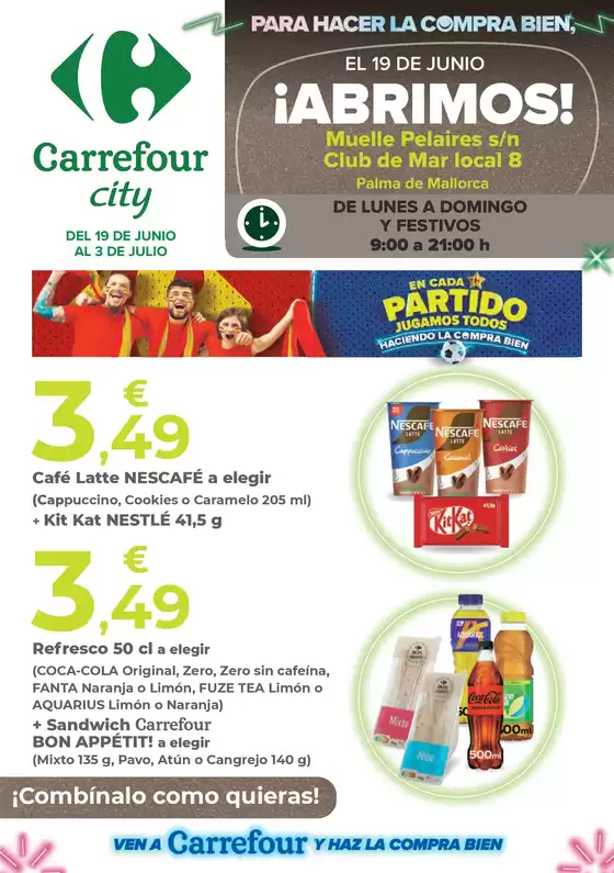 Catálogo Carrefour Express en Puigpunyent | Abrimos! | 2026-06-19T00:00:00.000Z - 2026-07-03T00:00:00.000Z